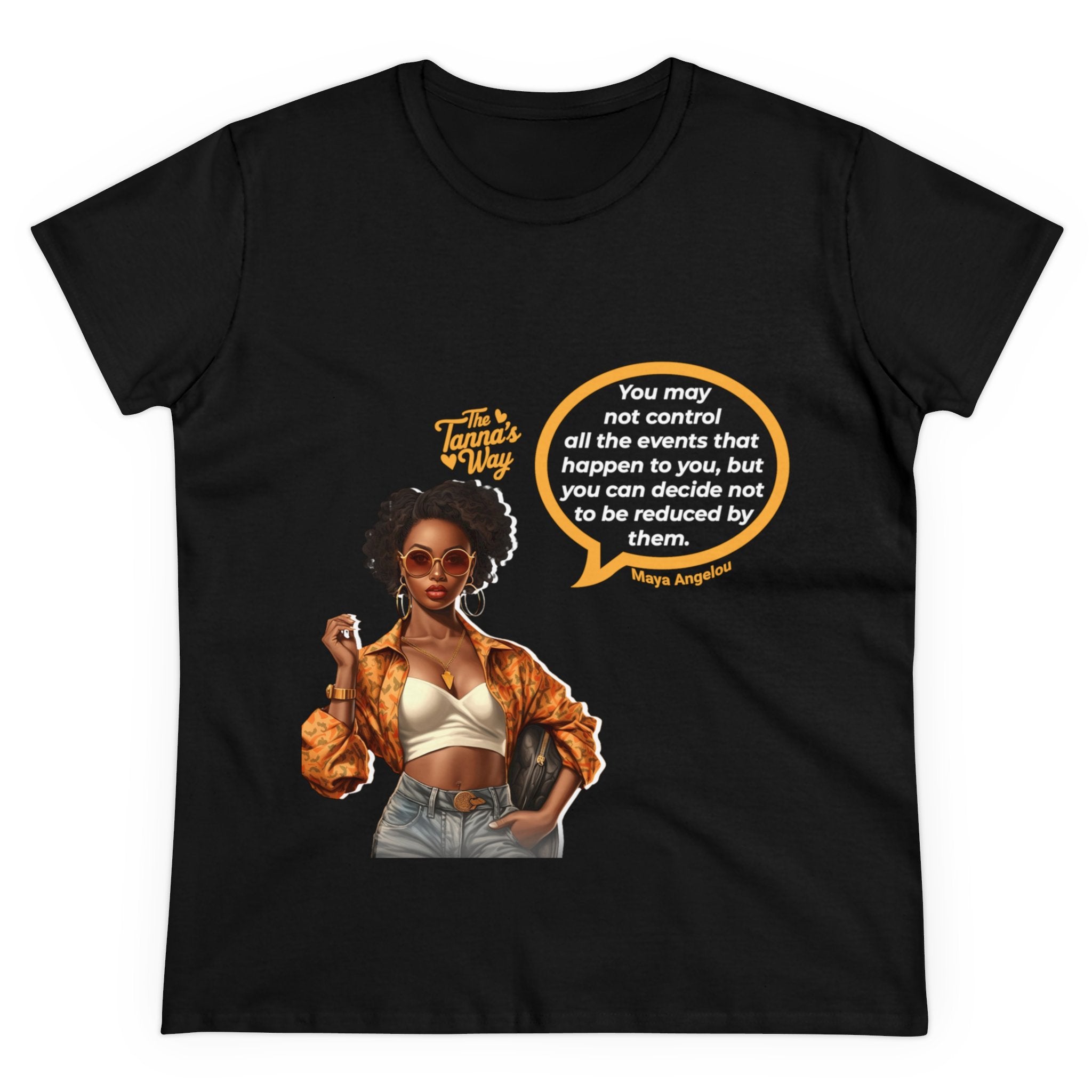 Maya Angelou | Women's Midweight Cotton Tee